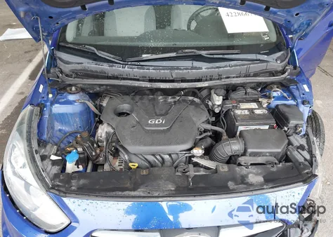 2012 Hyundai Accent Gls from USA, damaged, VIN KMHCT4AE0CU187125